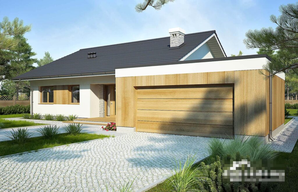Скачать готовый проект одноэтажного дома, чертежи и фото одноэтажного дома - фото 4