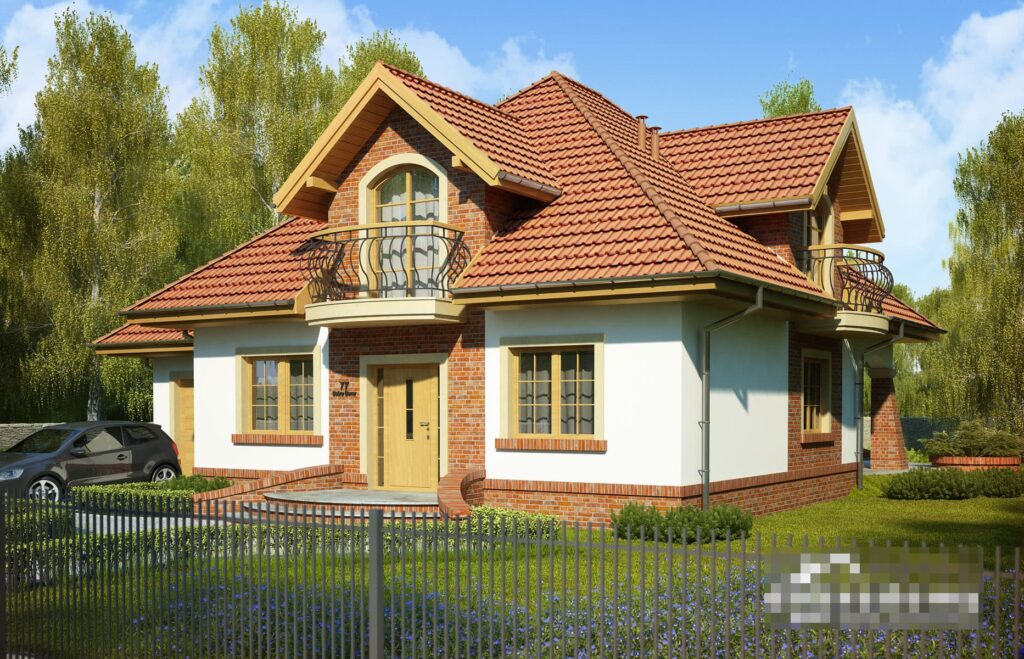 Скачать готовый проект двухэтажного дома, чертежи и фото двухэтажного дома - фото 3